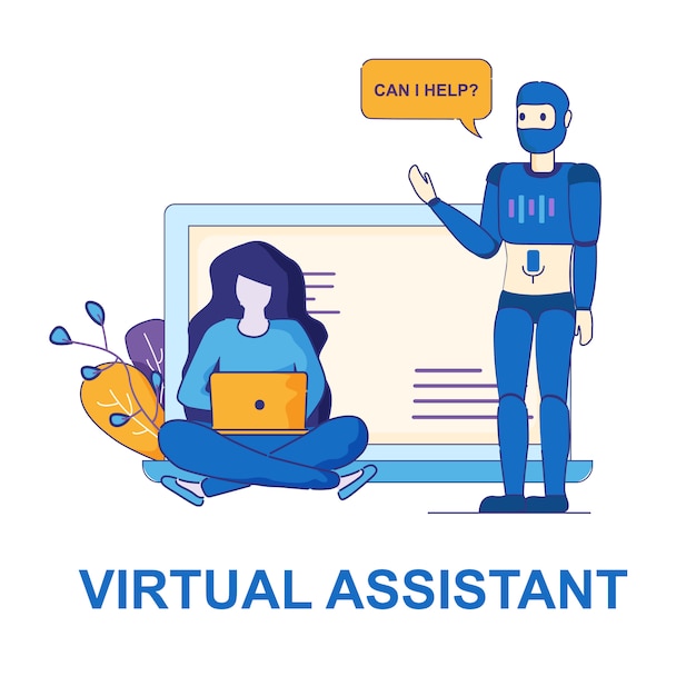 Persoonlijke hulp van Virtual Assistant.