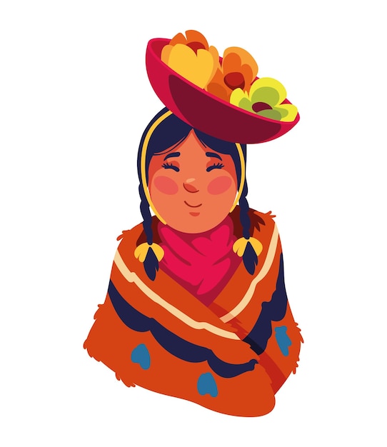 peru culture woman character