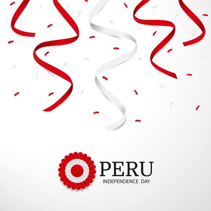 Peru Independence Day Background