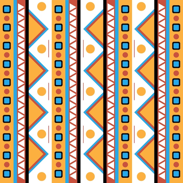 Vector peruvian pattern