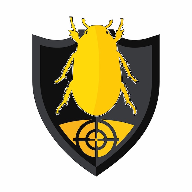 Pest control design vector art