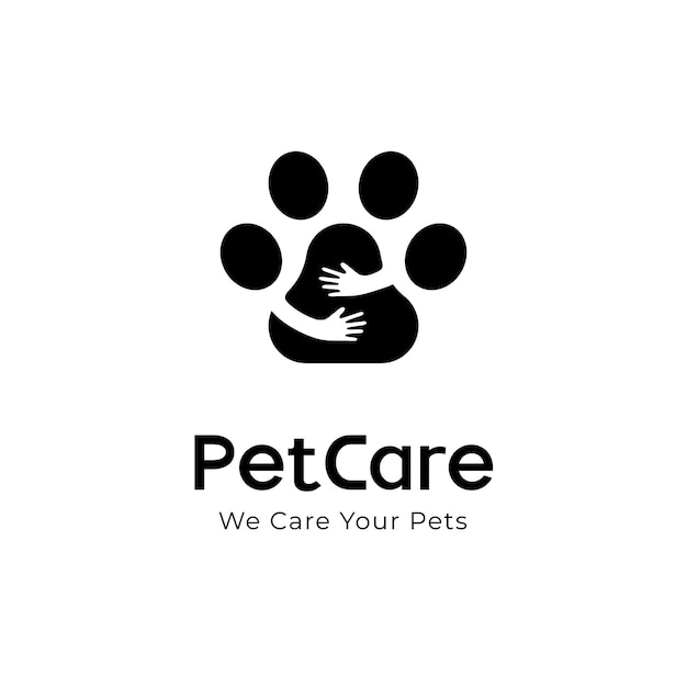 Pet Care Logo Design for Dog and Cat Lover