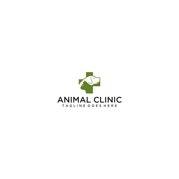Vector pet care logo design. pet shop and veterinary logo concept. vector logo template