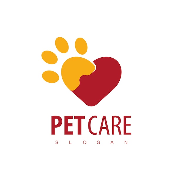 Pet Care Logo Design Template