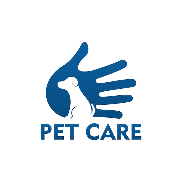 Pet Care Logo Template Design