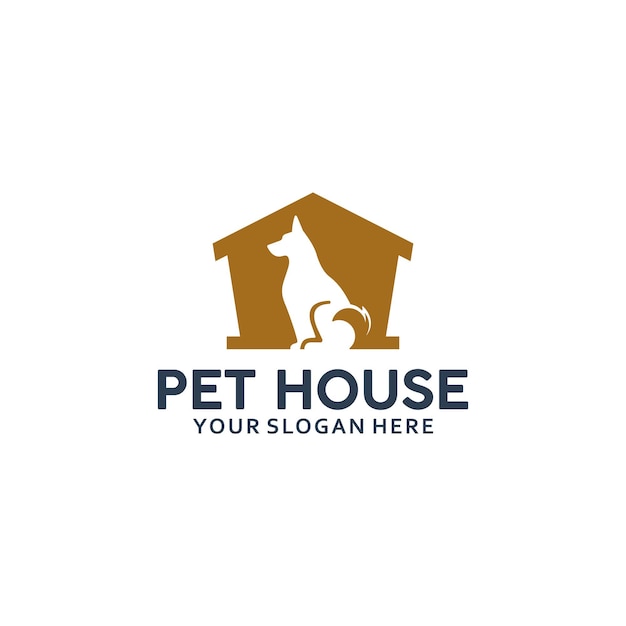 Pet house ,logo design inspiration