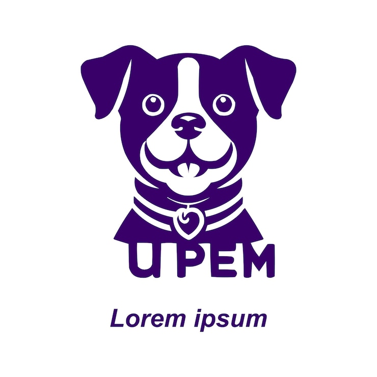 Vector pet logo for your brand