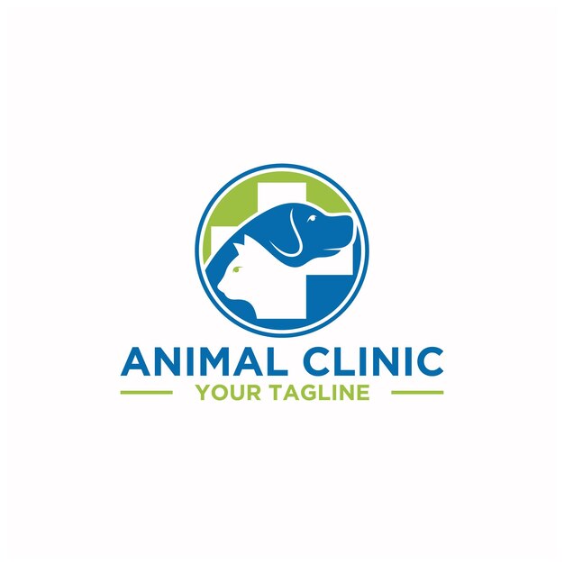 Logo del negozio di animali logo per animali domestici logo per cani e gatti logo per la cura degli animali domestici pet housevet store