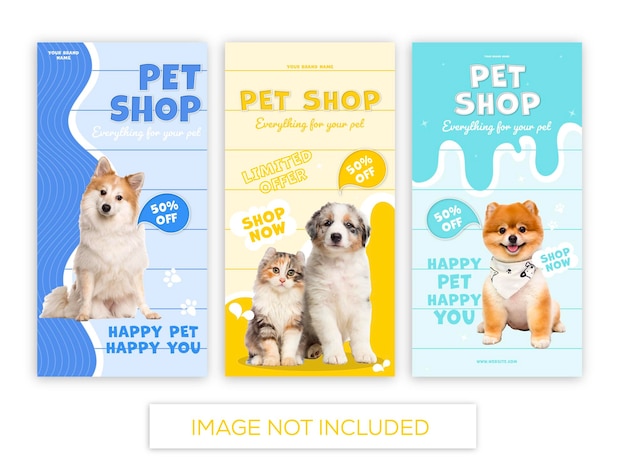 Pet shop story template