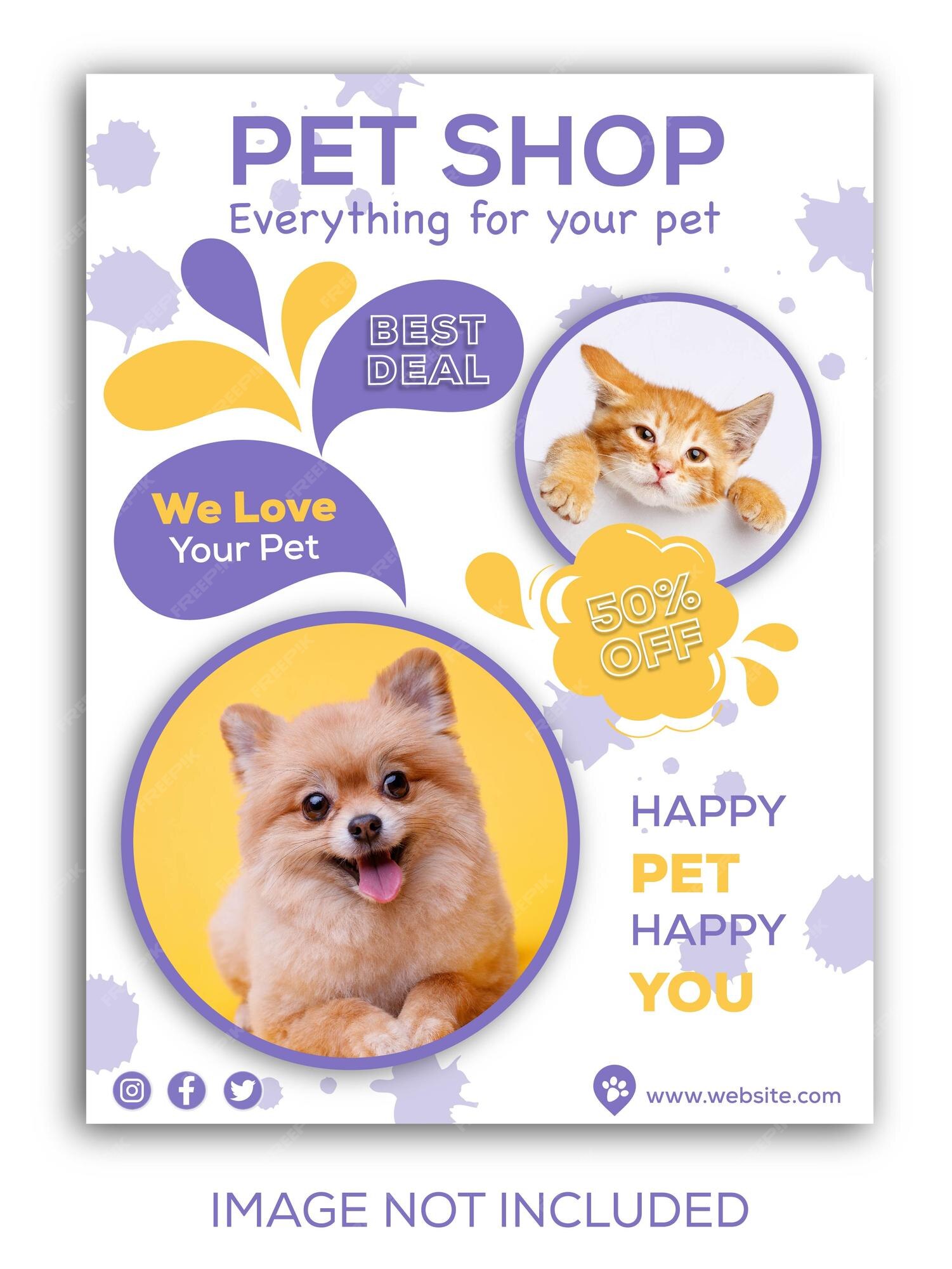 Pet Empire - Pet Shop PSD Template #189848 - TemplateMonster