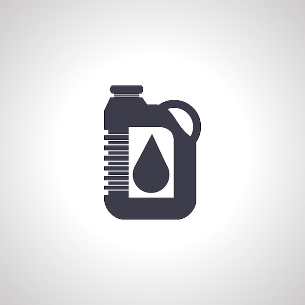 Petrol canister icon oil jerrycan icon