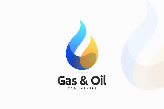 Petrol company logo vector template