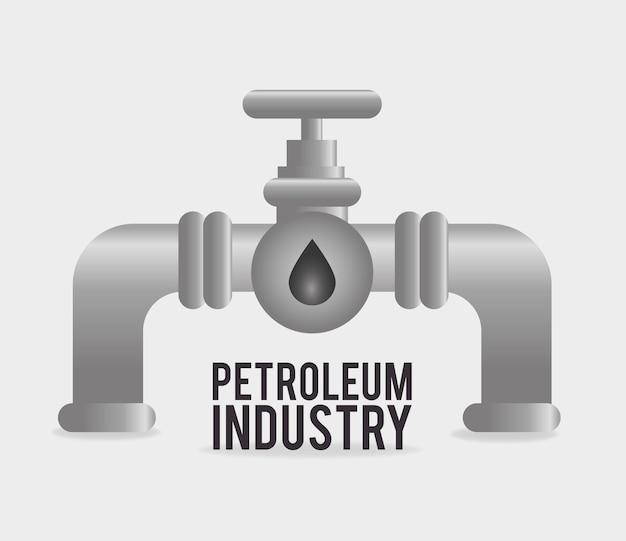 Vector petroleum design.