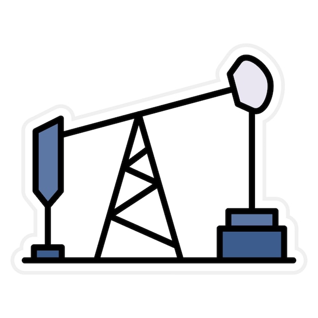 Vector petroleum icon vector image can be used for nuclear energy