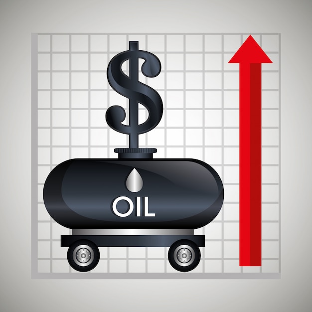 Vettore progettazione del settore petrolifero