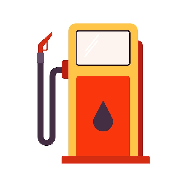 Vector petroleum industry vector fuel oil gas and energy illustration gasoline station or power symbol and element