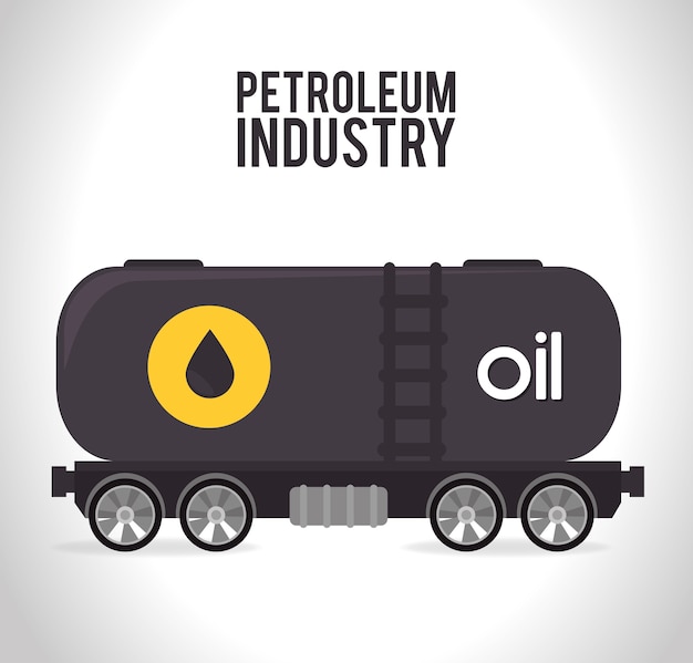 Petroleum ontwerp.