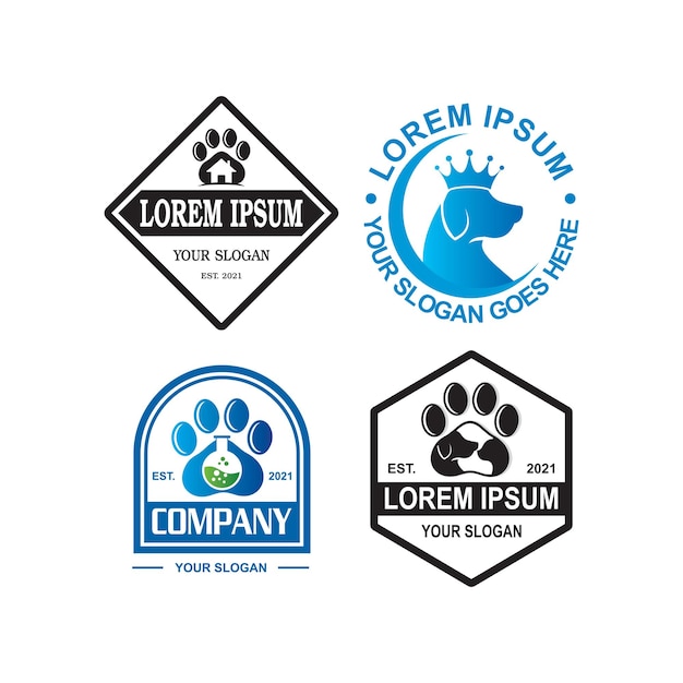 pets care logo  veterinary logo