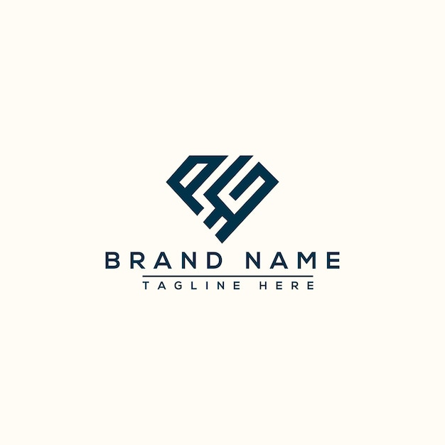 PG Logo Design Template Vector Graphic Branding Element