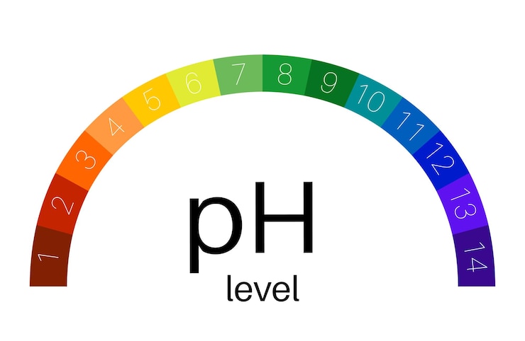 Vector ph scale diagram