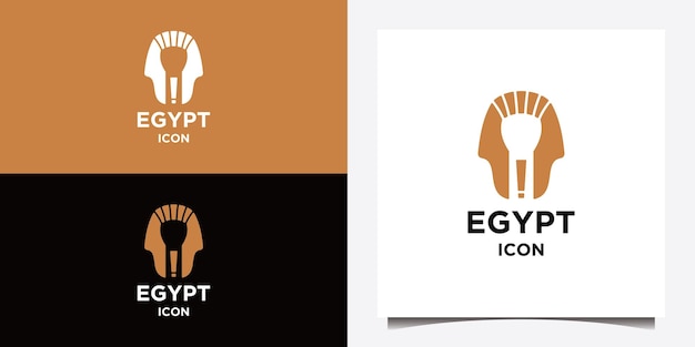 pharaoh logo with modern design vector