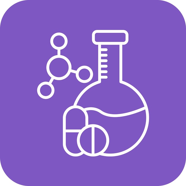 Pharmaceutical Engineering icon vector image Can be used for Bioengineering