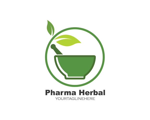 Pharmacy logo icon vector illustration design