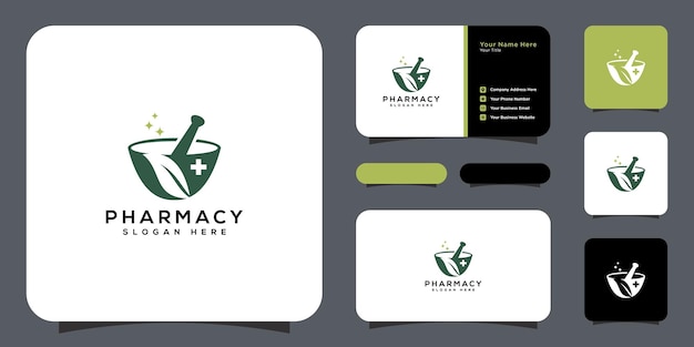 Pharmacy logo icon vector template