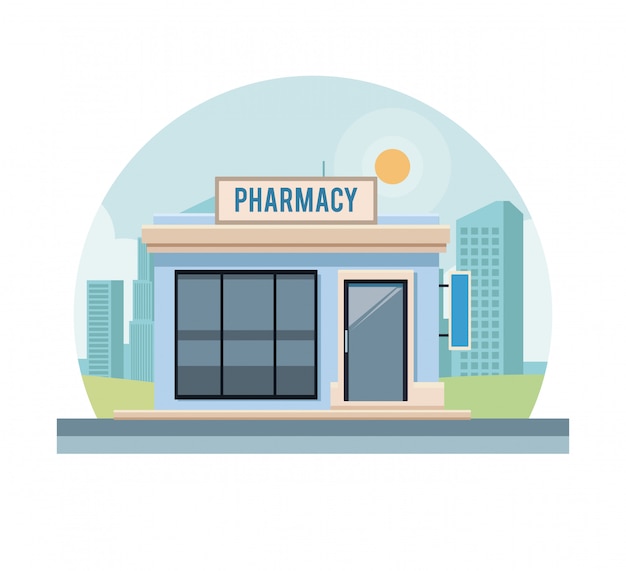 Pharmacy shop store