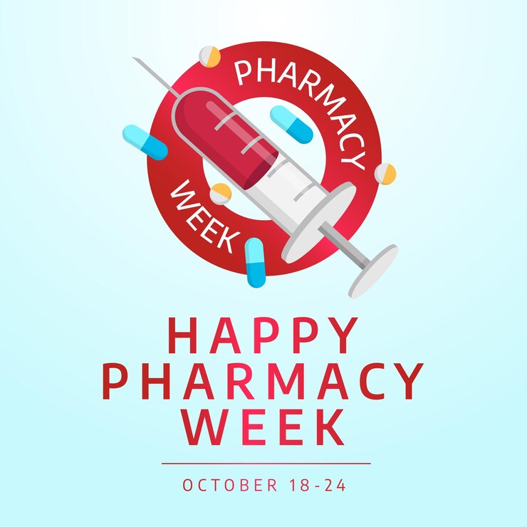 Premium Vector Pharmacy week design template