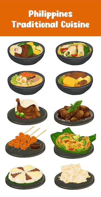 フィリピンの伝統料理 国民料理とデザート