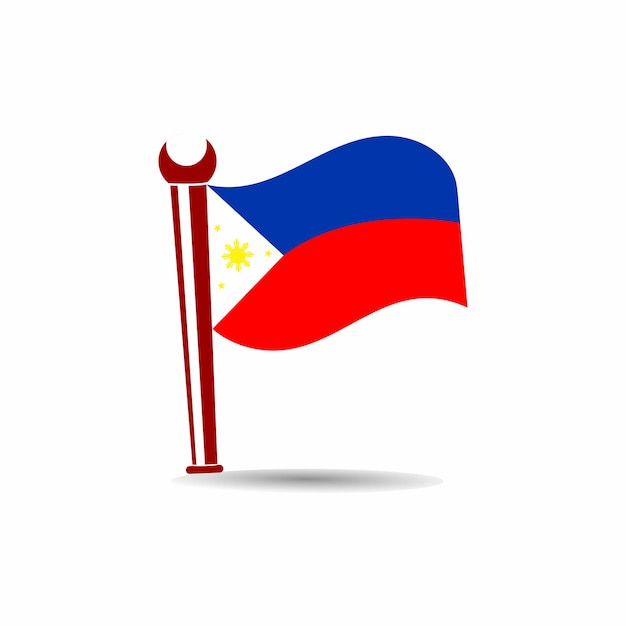 Philippines flag vector design