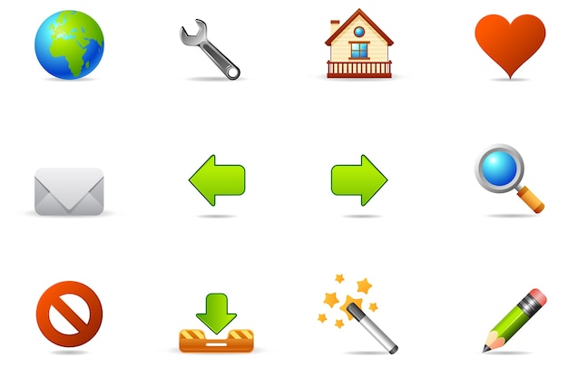 Philos icons - set 2 | Internet and Blogging