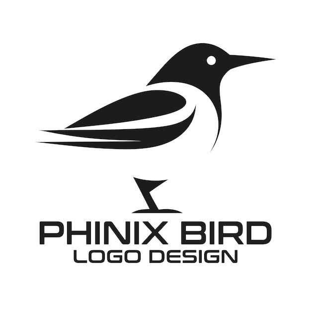 Phinix bird vector logo design