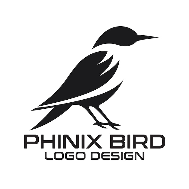 Phinix bird vector logo design