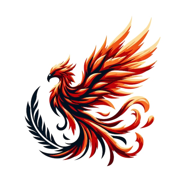 Vector phoenix ai generated image