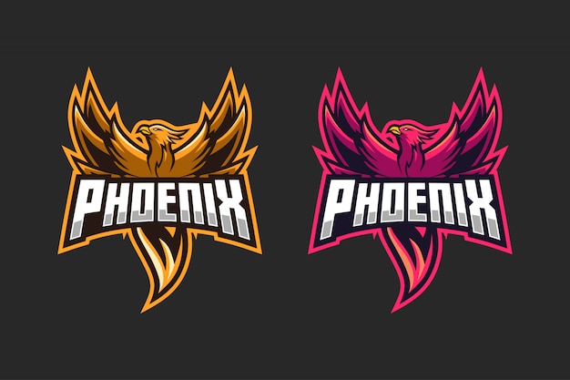 Цвет логотипа phoenix esport вариант