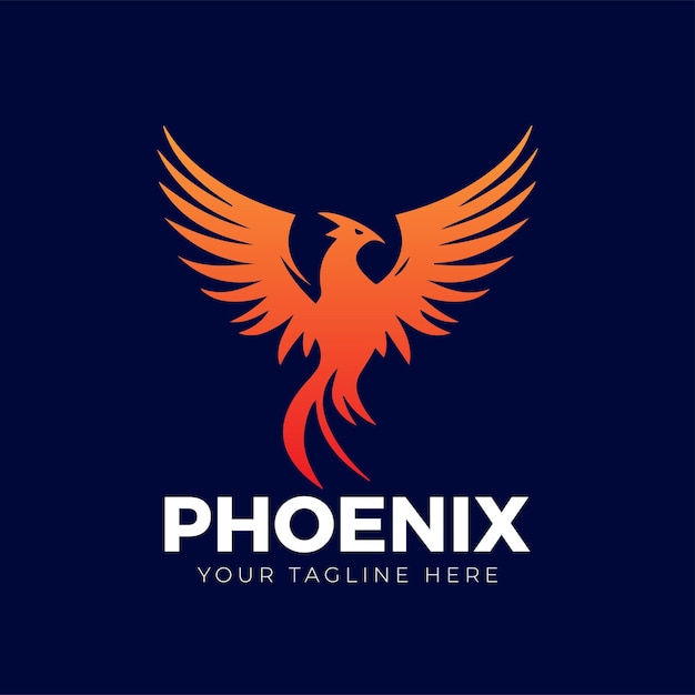 Premium Vector | Phoenix logo design phoenix logo vector