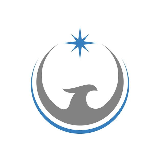 phoenix logo vector design template