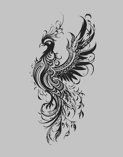 Phoenix tattoo Vectors  Illustrations for Free Download  Freepik