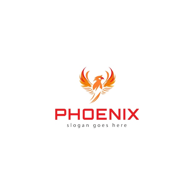 Дизайн логотипа Phoenix Vector