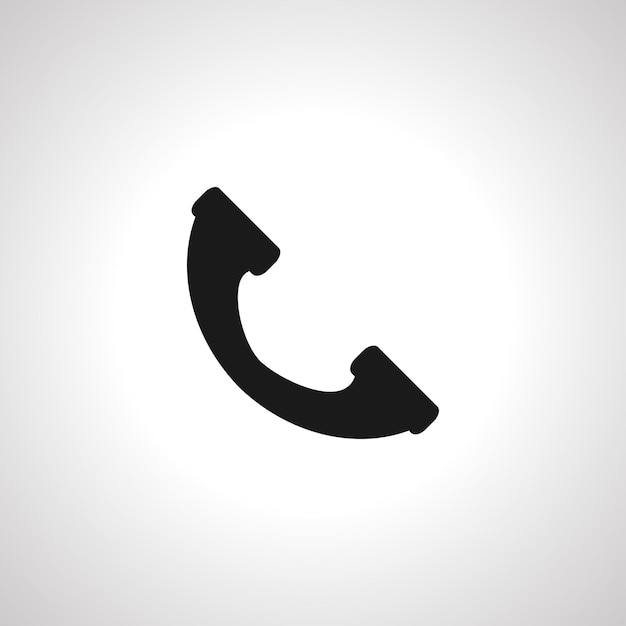 Phone call icon handset icon