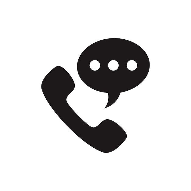 Phone call solid icon