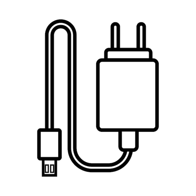 Phone charger icon