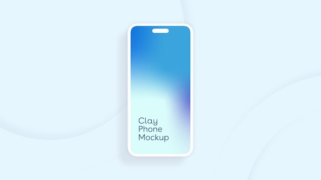 Phone Clay Mockup