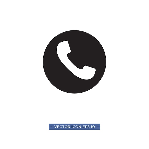 Phone icon Call icon vector telephone symbol