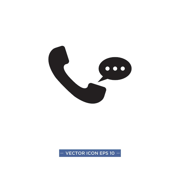 Phone icon Call icon vector telephone symbol