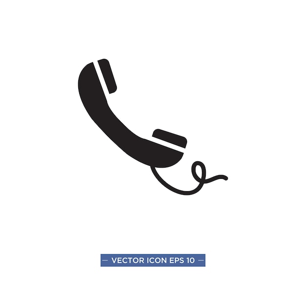Phone icon Call icon vector telephone symbol