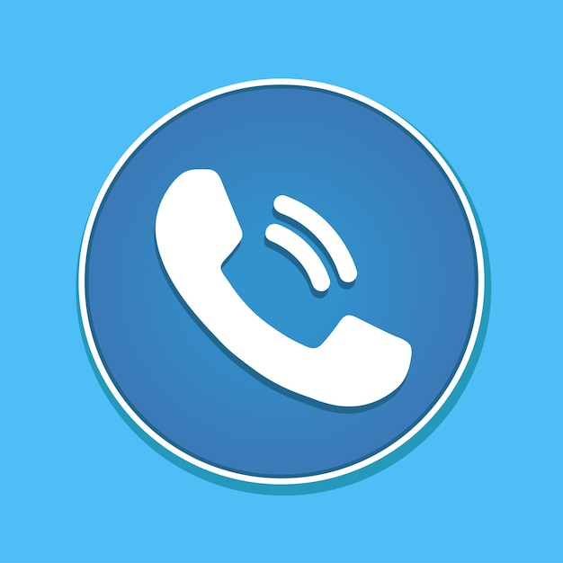 Phone Icon Sticker