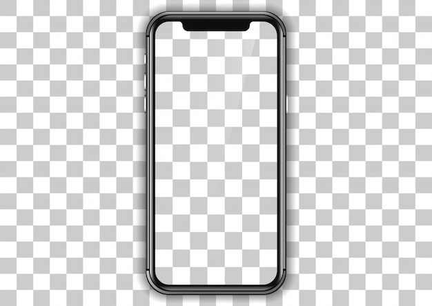 Vector phone mockup template